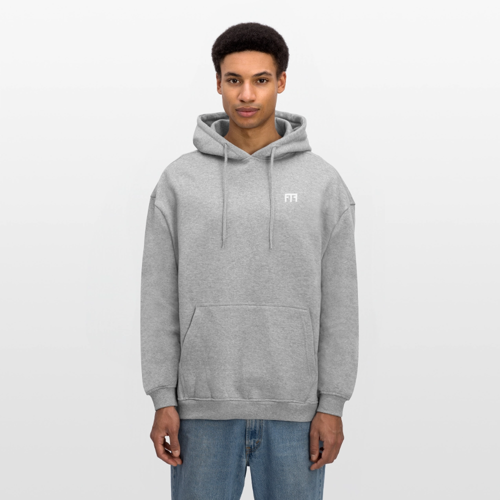 FTF Oversized Hoodie - heather grey