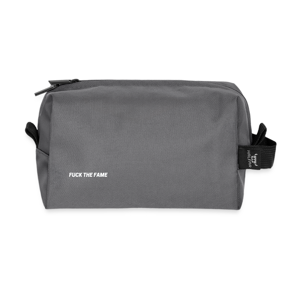 Recycled Zip Bag - anthracite