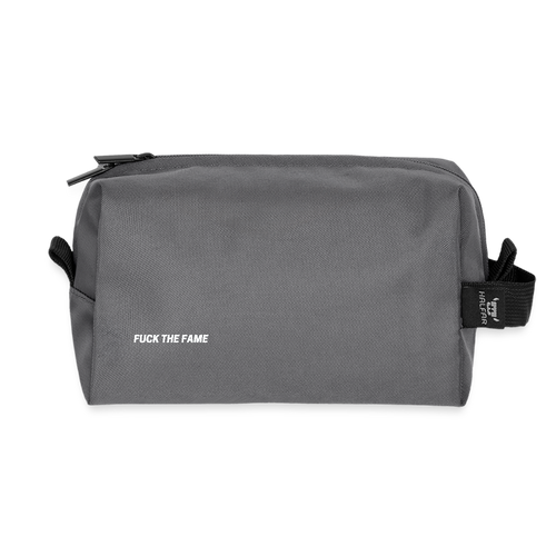 Recycled Zip Bag - anthracite