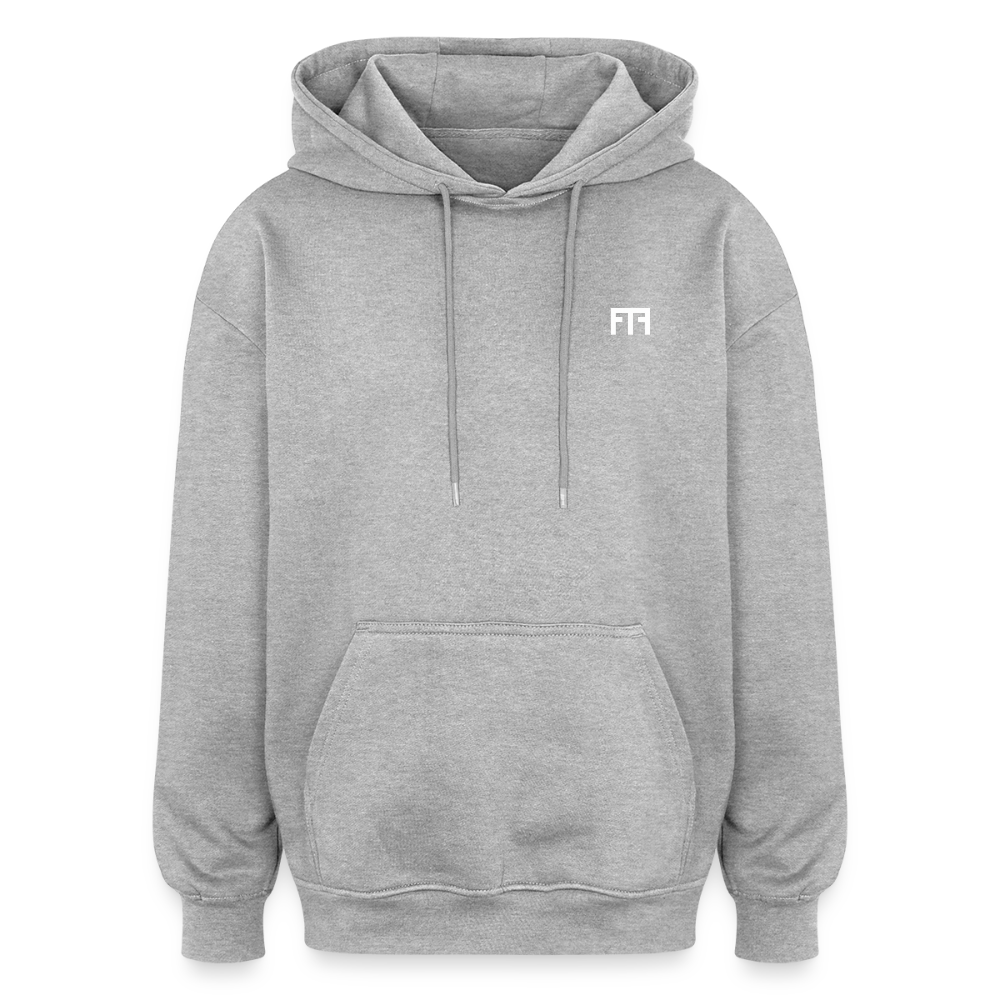 FTF Oversized Hoodie - heather grey